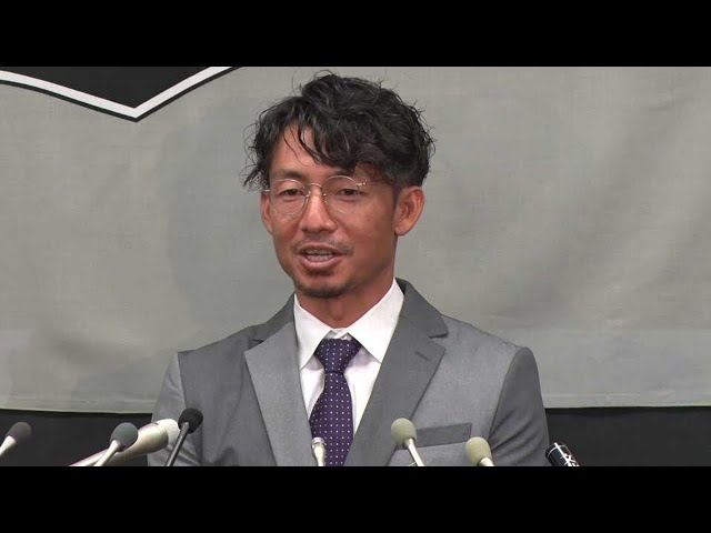 マリーンズ・鳥谷敬 引退会見「人間として勉強させてもらった」 2021年11月3日 千葉ロッテマリーンズ