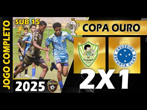 PALMEIRINHA 2X1 CRUZEIRO - ABERTURA SUB 15 COPA OURO 2025