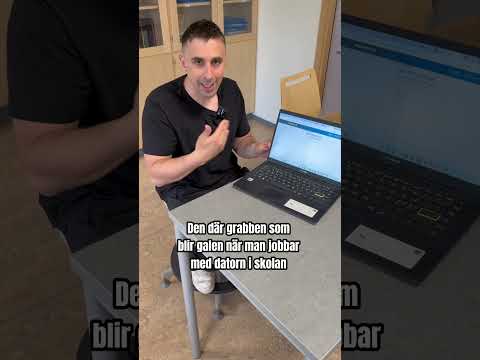 GRABBEN SOM INTE KLARAR AV ATT JOBBA MED DATORN PÅ SKOLAN