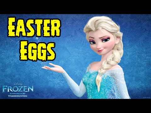 TOP Easter Eggs: Easter Eggs De Frozen