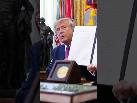Trump signs order to rename Lake Ontario to 'Lake America'