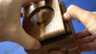 Expansion VI Japanese Puzzle Box by Akio Kamei!  Take a look at how the panels move!