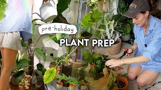 Prepping To Leave My Plants 🌱