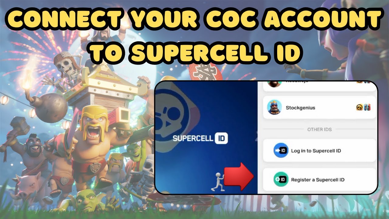 How To Connect Your CoC Account to Supercell ID (Step by Step Tutorial)
