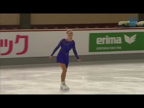 Lucy PORTLOCK. Oberstdorf 2018. Bronze Ladies III A - Artistic. 17 place