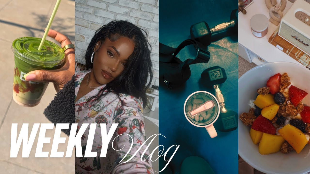 WEEKLY VLOG | RUNNING ERRANDS, STRAWBERRY SHORTCAKE MATCHA, BUTTER YELLOW NAILS & MORE