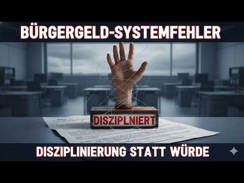 Video Thumbnail: MISSTRAUEN STATT WÜRDE: Warum das Bürgergeld Sanktionen & Armut erzwingt