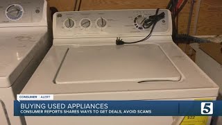 Consumer Reports: Here's how to get the best deals, avoid scams when buying used appliances
