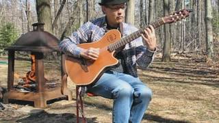 Le Vent-Georges Brassens- Fingerstyle guitar-Michel Morissette