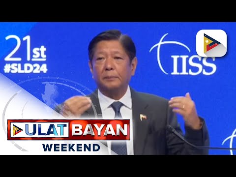 PBBM, binigyang-diin sa kanyang keynote speech sa IISS Shangri-La Dialogue ang pagsunod ng Pilipinas