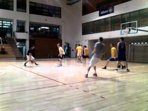 CroHoops Winter League Play-off 2013/14, 2nd Rnd, G1 - Oscar Schmidt vs. Kuslanova pt1