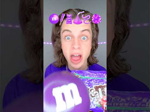 Jan lila M&M trifft Muk #Essen #Süßigkeiten #Mukbang