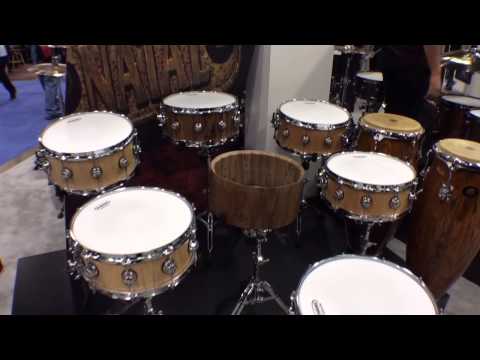 2014 Winter NAMM Natal Stave Snare Drums