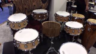 2014 Winter NAMM Natal Stave Snare Drums