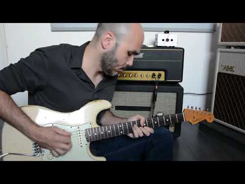 Marshall 1987x Tube Amp - CRANKED! With Fender Stratocaster - How does it sound?