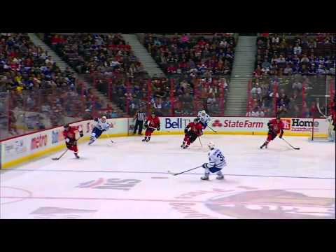 Zibanejad (OTT) Goal 02-23-13 Ottawa Senators vs Toronto Maple Leafs
