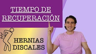 ► Tiempo de RECUPERACIÓN OPERACIÓN DE COLUMNA || [Hernias Discales L3-L4, L5-S1]