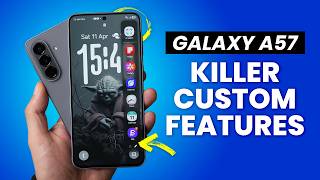 Galaxy A57 - How To Customize Like A PRO ( Tips, Tricks & Hidden Features! )