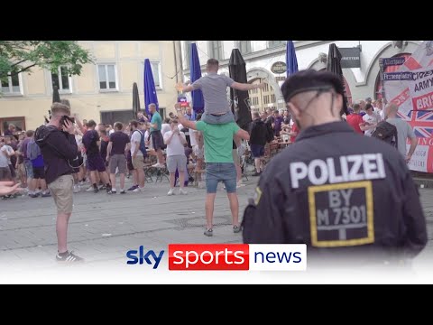 Germany vs England: Access all areas with the UK Football Policing Unit