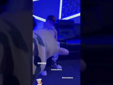 Ovi En El Estudio Grabando Con LitKillah y Caleb