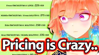 Kiara Addresses The HoloEN Concert Ticket Pricing Situation 【Hololive】