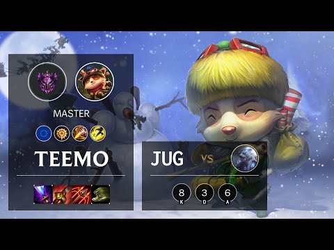Teemo Jungle vs Volibear - EUW Master Patch 10.16