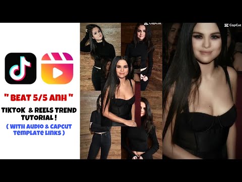 Beat 5/5 anh tiktok & reels trend tutorial | Beat 5/5 anh Capcut template tutorial | New trend