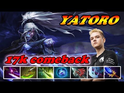 Yatoro crazy damage Drow Ranger comeback vs Refresher Enigma | 7.33 Immortal Best Ranked Gameplay