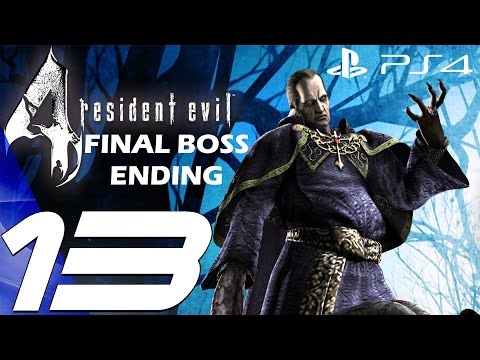 Resident Evil 4 (PS4) - Gameplay Walkthrough Part 13 - Final Boss & Ending [1080P 60FPS]