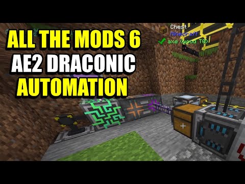 EPIC Minecraft AE2 Draconic Automation - Insane Modded!