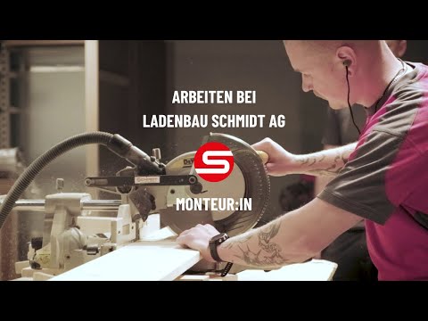 Arbeiten bei Ladenbau Schmidt AG - Monteur:in