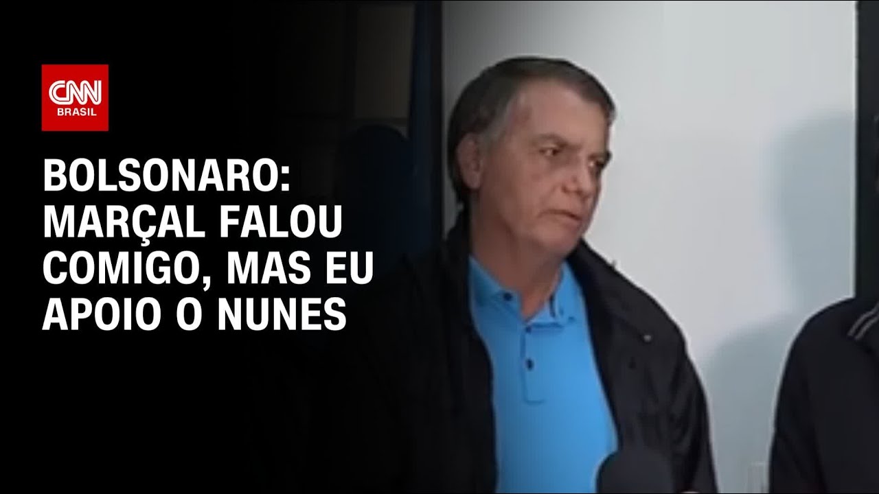 Bolsonaro: Marçal falou comigo, mas eu apoio o Nunes | BASTIDORES CNN