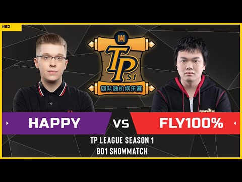 WC3 - TP League S1 - Bo1 Showmatch: [UD] Happy vs Fly100% [ORC]