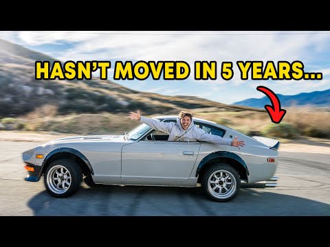 Abandoned 280z First Drive in 5 YEARS! *it's INSANE*