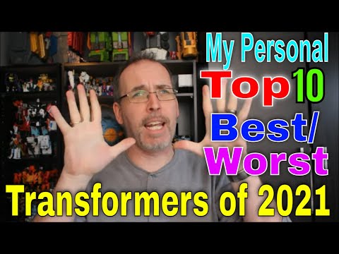GotBot Counts Down: My Personal Top 10 Best and Worst Transformers of 2021