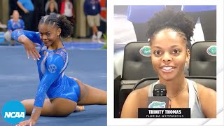 Trinity Thomas breaks down her Perfect 10s at NCAA regionals