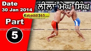 Leelan Megh Singh (Ludhiana) Kabaddi Tournament 30 Jan 2014 Part 1 By Kabaddi365.com