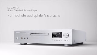 Video thumbnail for Grand Class Multiformat-Player SL-G700M2 | Technics Produktvorstellung by Panasonic Deutschland