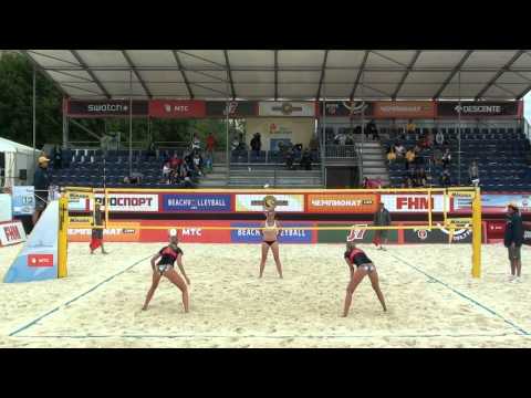 CEV Cup Moscow 2012 Final 24.06.2012 14:05 Stiekema-Braakman NED Ukolova-Khomyakova RUS