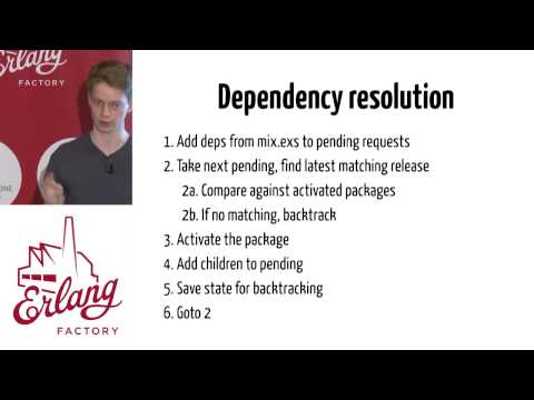 Erlang Factory SF Bay 2015 - Eric Meadows Jonsson - Hex Package Manager