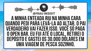 Minha Enteada Riu Na Minha Cara Quando Pedi Para Acompanhá-la Até O Altar.