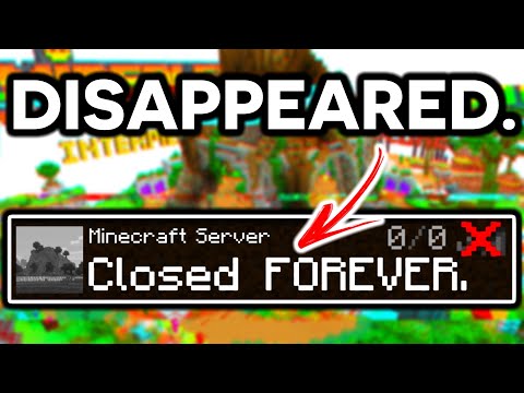 7 Famous Minecraft Servers That DISAPPEARED...