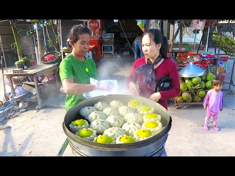 Weekend Trip to Prey Veng Province | Breakfast on National Highway 1