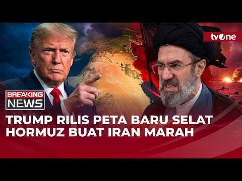 Trump Unggah Peta Selat Hormuz 'Wilayah Baru AS', Pancing Amarah Iran? | tvOne