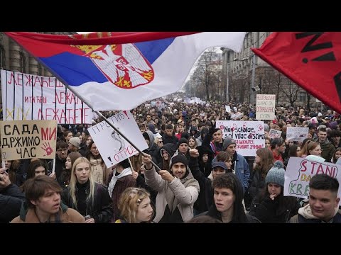Proteste gegen Vučić: Studenten leiten landesweiten Streik