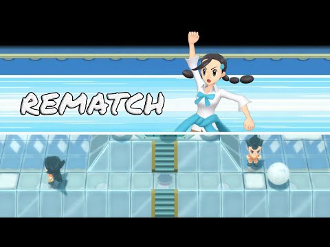 Rematch 7. Orden - Arenaleiterin Frida Blizzach Pokemon Strahlender Diamant Leuchtende Perle Arena
