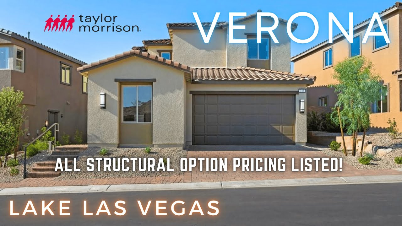 $509k+ Multi-Gen New Home for Sale at Verona by Taylor Morrison in Lake Las Vegas, Henderson, NV