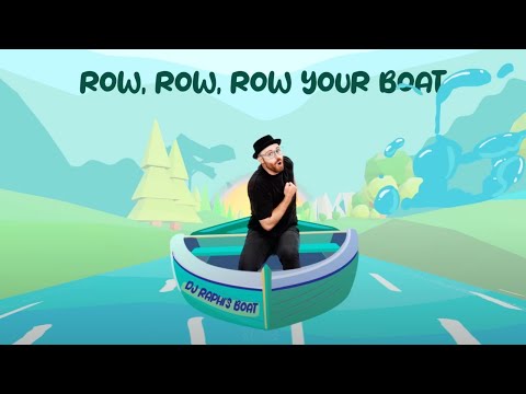 Row Row Row Your Boat - Nursery Rhymes & Kids Songs | DJ Raphi