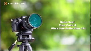 With & Without Filter Effect Comparison | K&F CONCEPT True Color Ultra-Low Refle