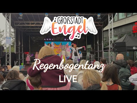 Regenbogen Tanz (Live) auf dem Weltkindertag | GroßstadtEngel Kinderlieder
